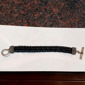 Michael Dawkins "Starry Night" Sterling and Marcasite  Bracelet...New.